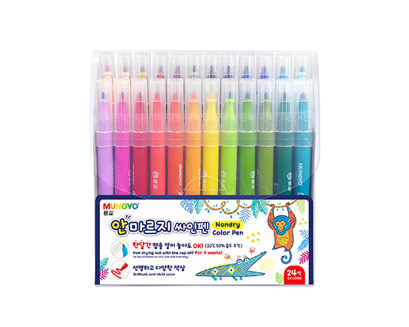 Nondry Color Pen 24colors